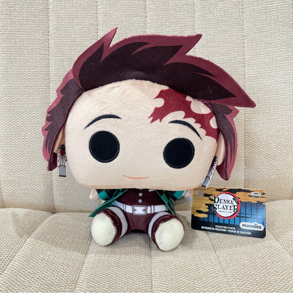 NEW Funko Plushies Demon Slayer 7" Tanjiro Kamado Anime Collectible Stuffed